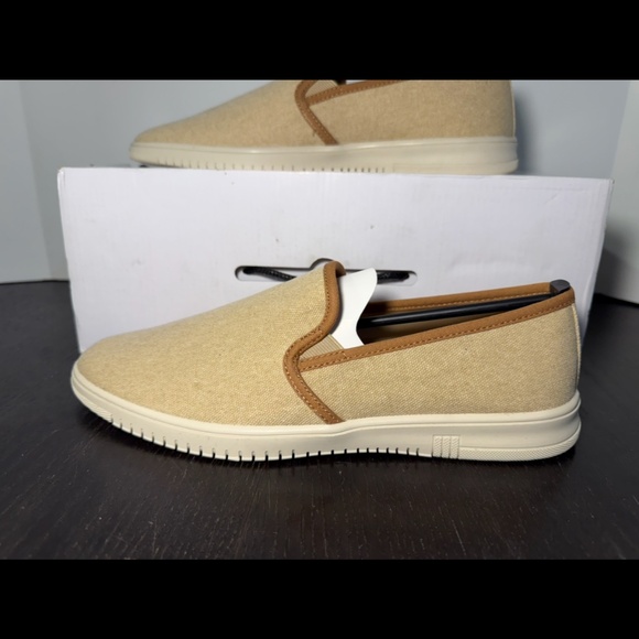 ALDO Coastalbreeze Casual Slip On Loafers Shoes Natural Mens 8